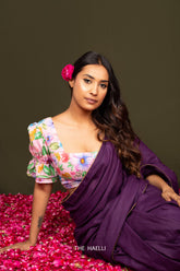 Purple Dreams Cotton Saree